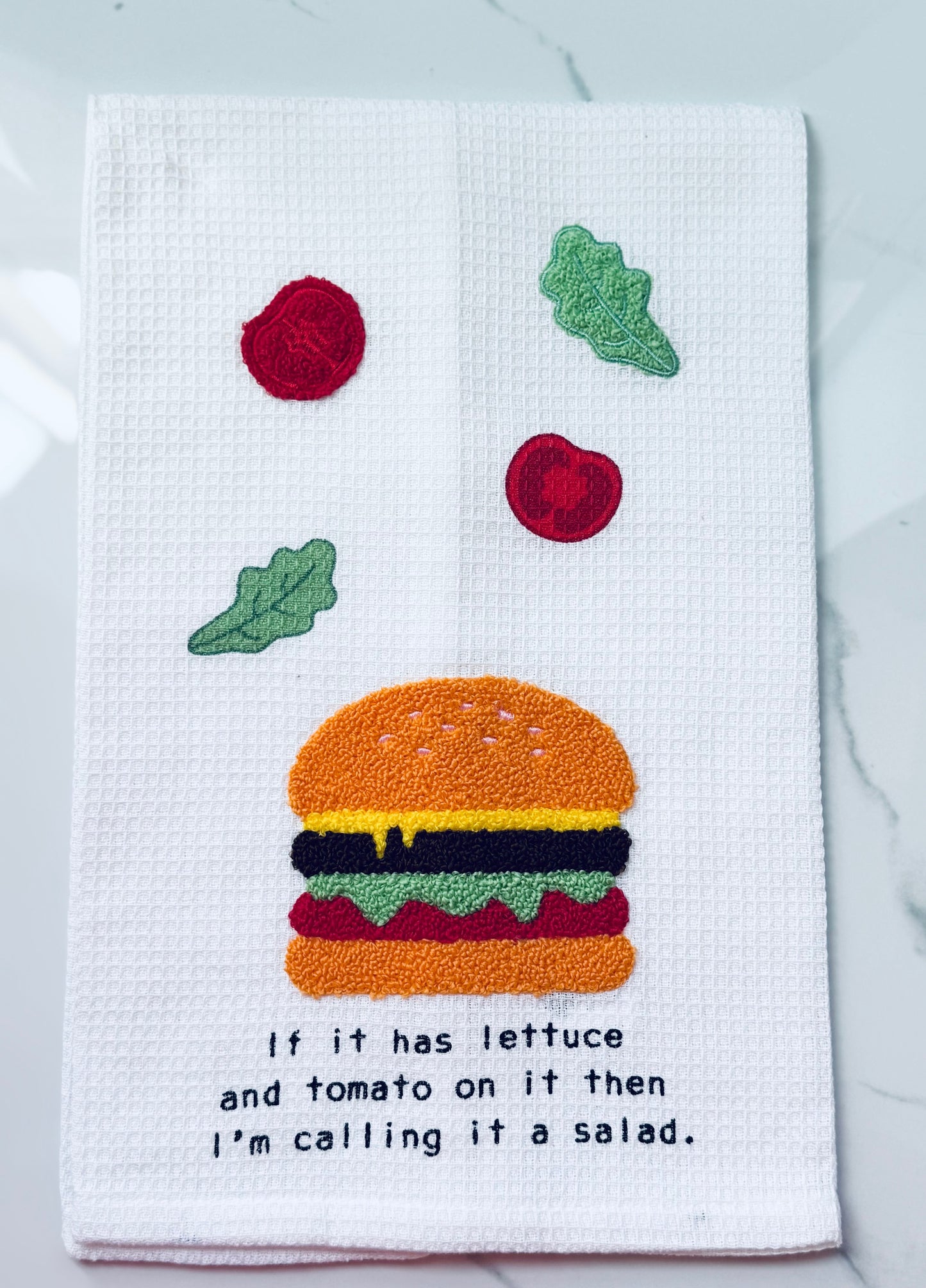 Burger Hand Towel