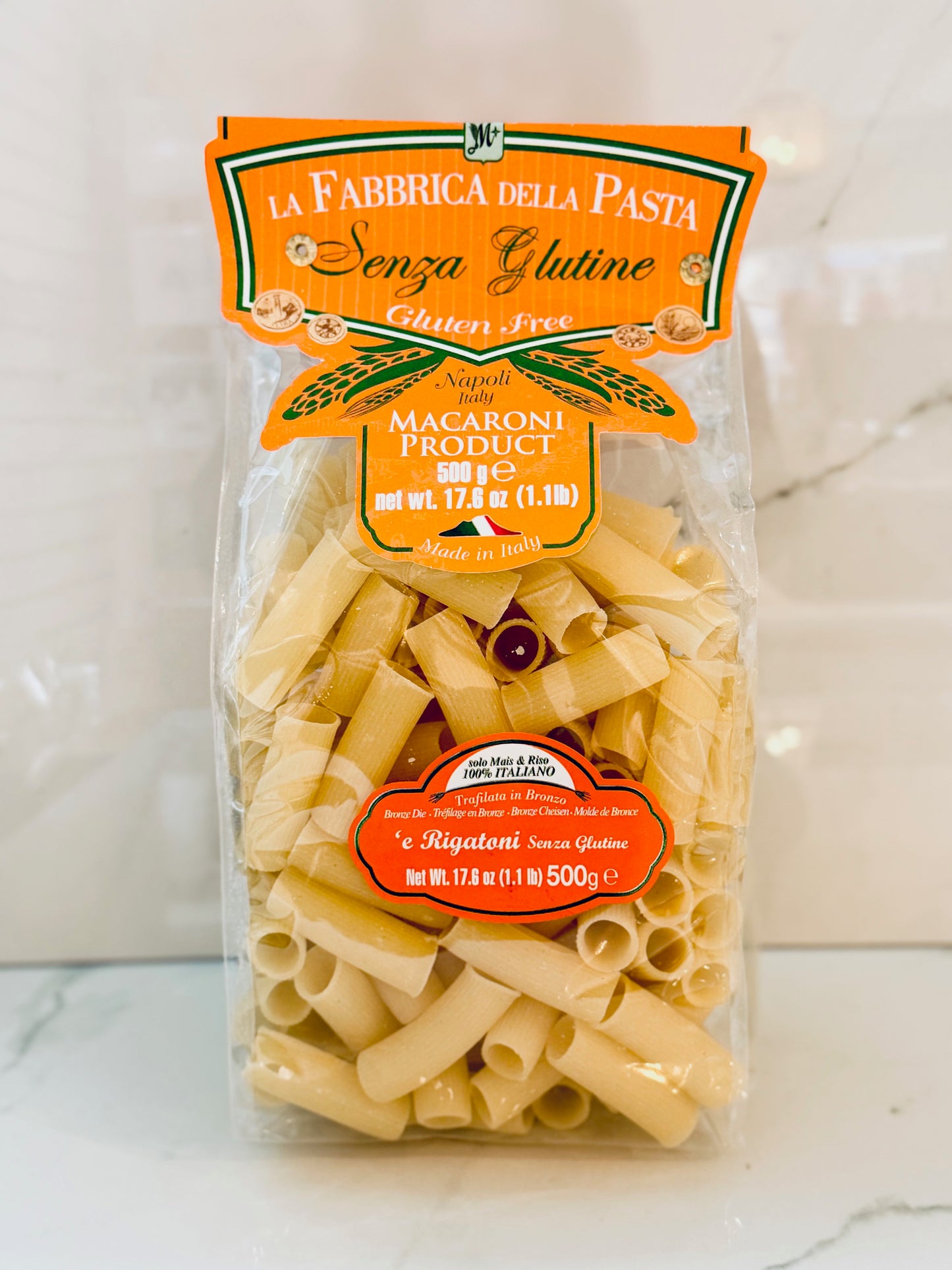 Gluten Free Rigatoni