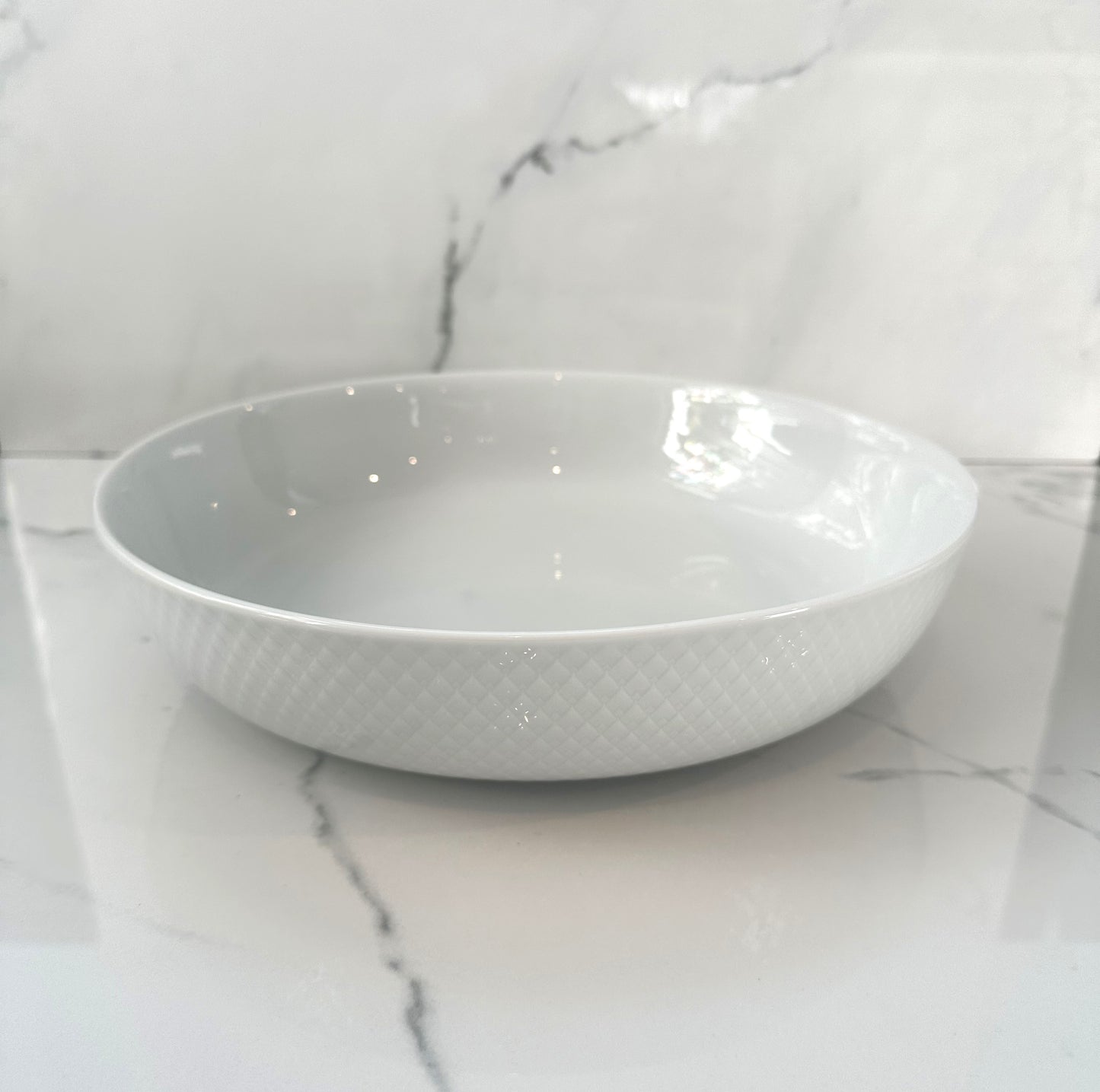 White Porcelain Serving Dish