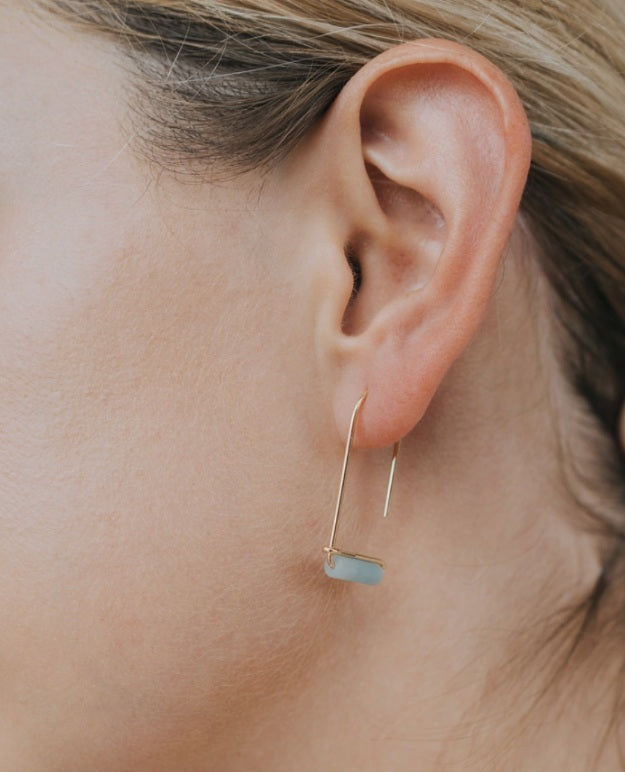 Amazonite Drop Earrings
