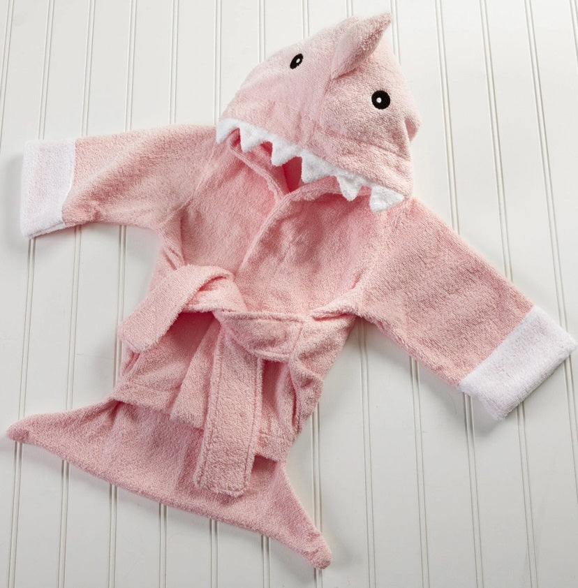 Pink Baby Shark Robe