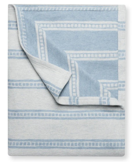Blue Stripe Lightweight Blanket