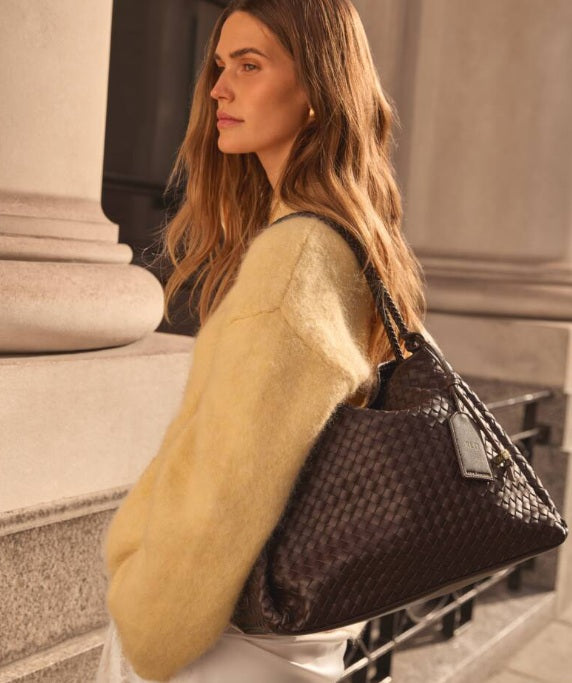 Nova Hand Woven Large Shoulder Bag