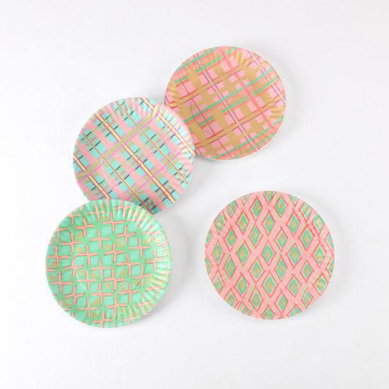 Appetizer Melamine Set Of 4 Plates