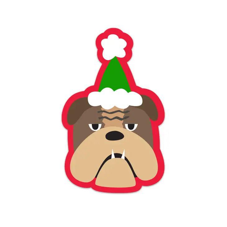Elf Dog Sticker