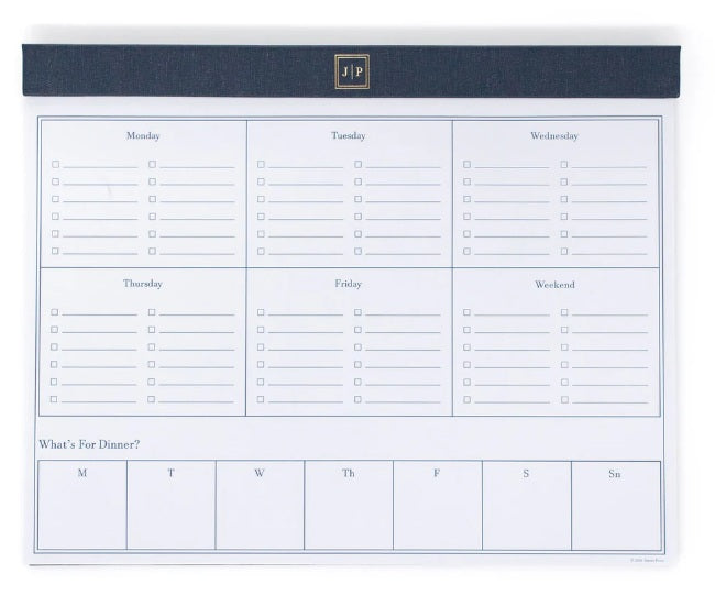 Weekly Tasker Pad