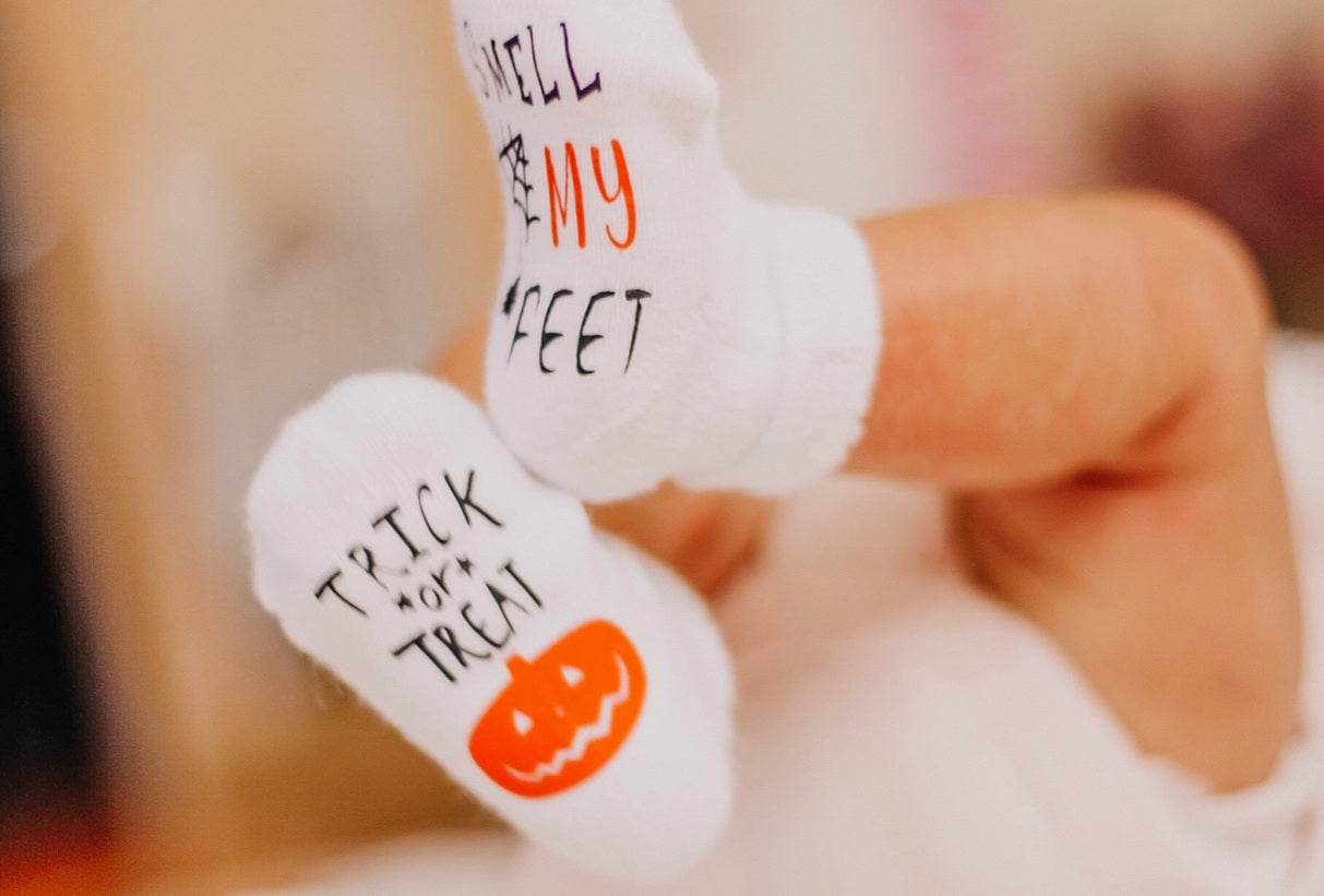 Trick or Treat Infant Baby Socks