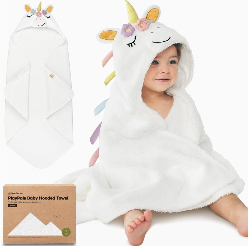 Hooded Bath Towel - Unicorn