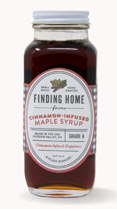Cinnamon-Infused Maple Syrup