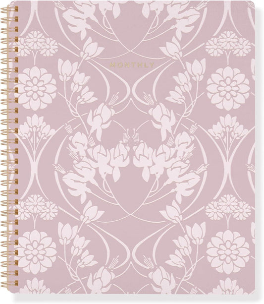 Lavender Blossom Undated Monthly Plannerl