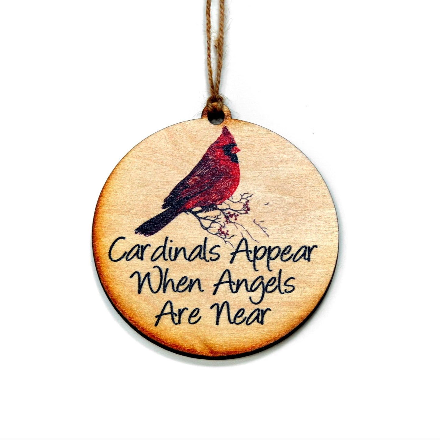 When angels are near, cardinals appear