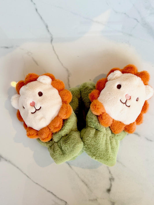 Kids Lion Mittens