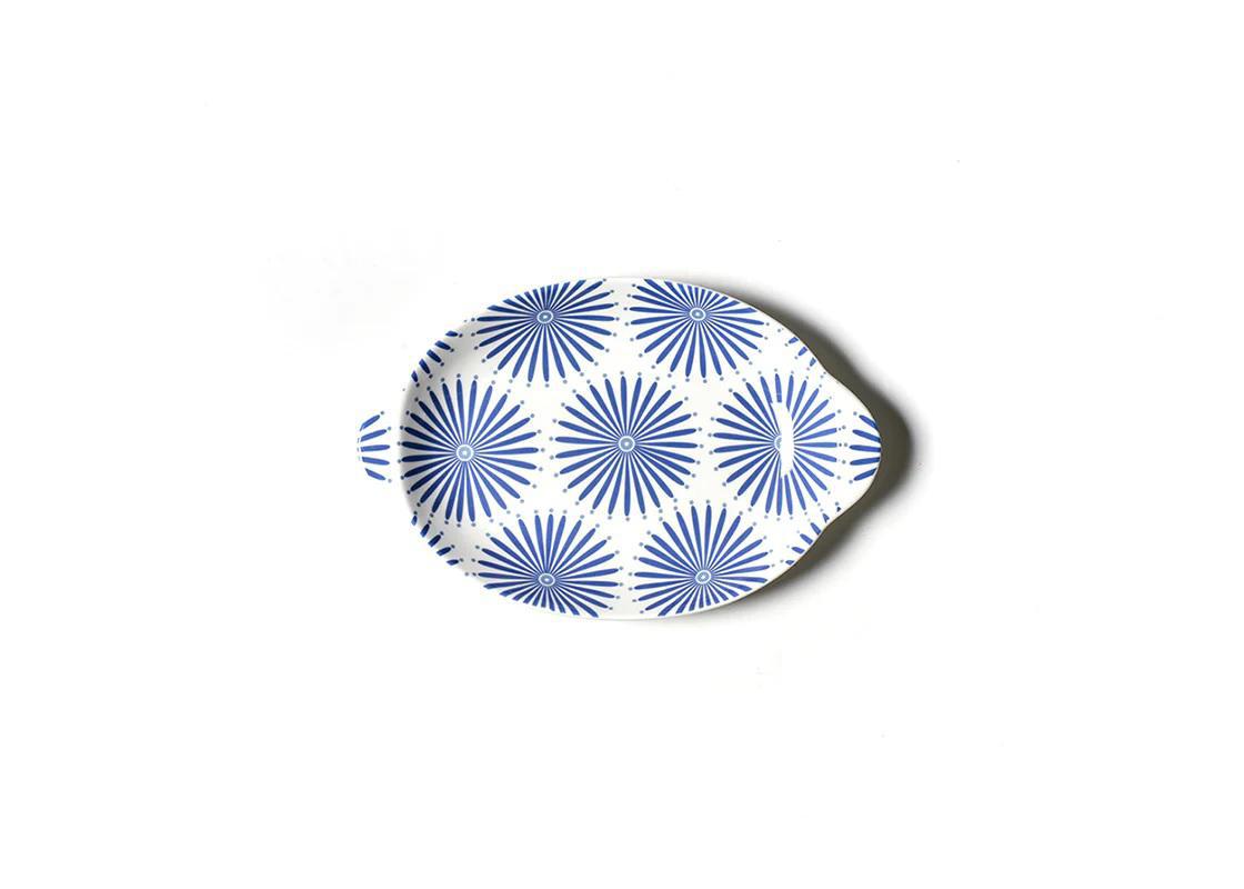 Small Iris Oval Platter