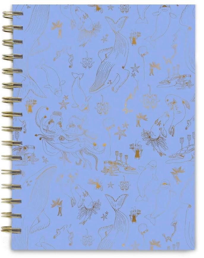 Underwater Periwinkle Notebook