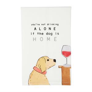 You're not drinking alone if the dog is home