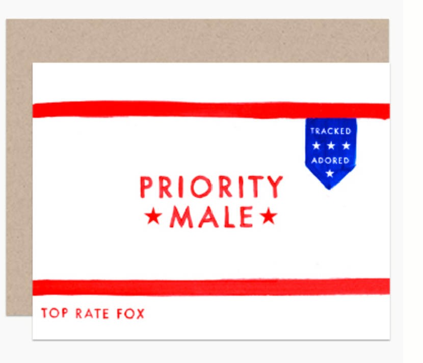 Priority Male Card
