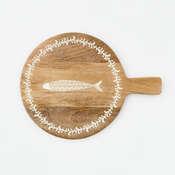 Wooden Fish Serving Board