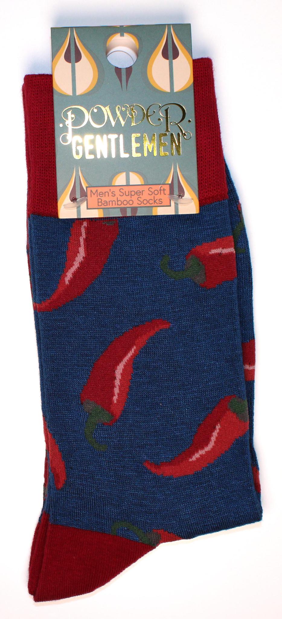 Men's Socks With Chilies