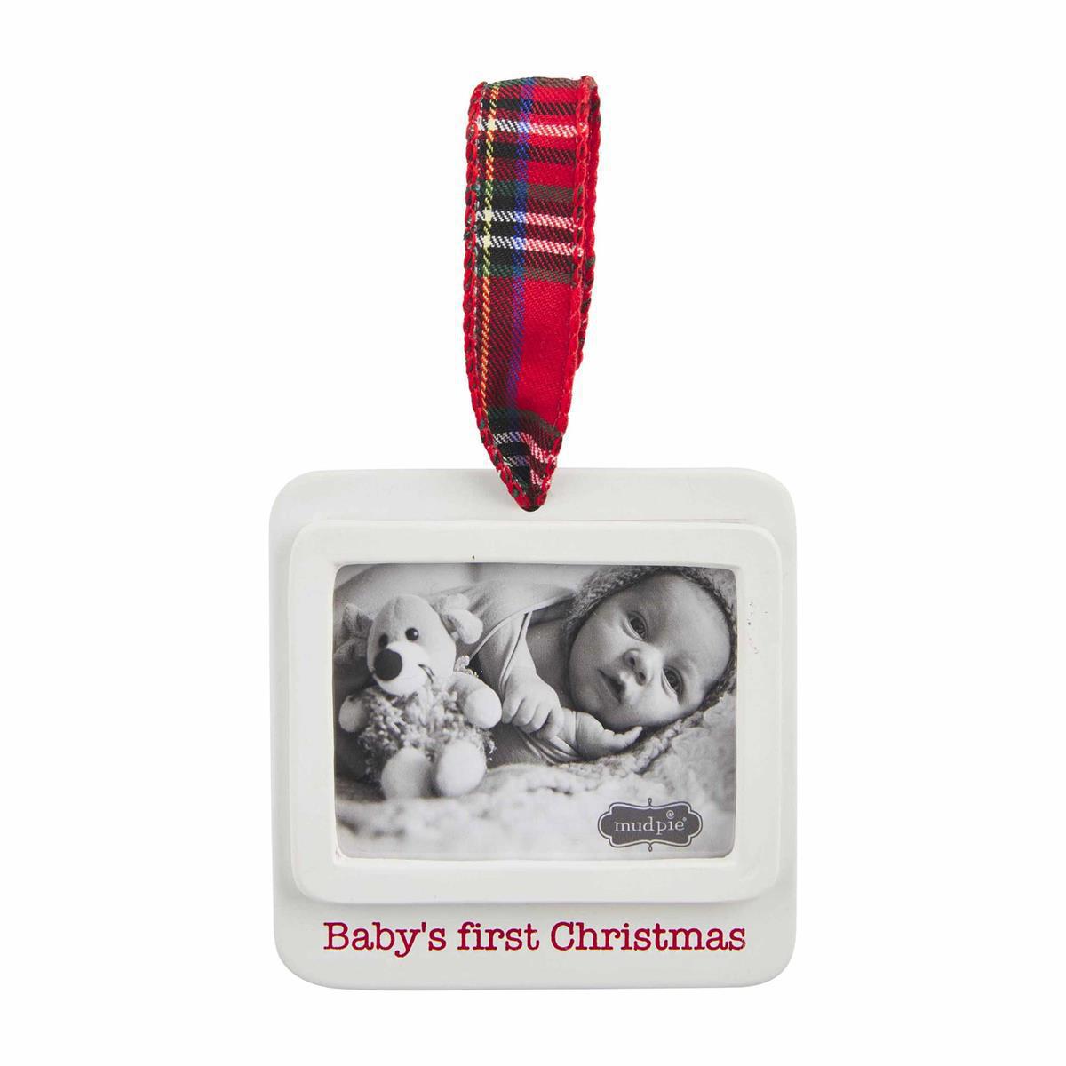 Baby's 1st Christmas Handprint Ornament