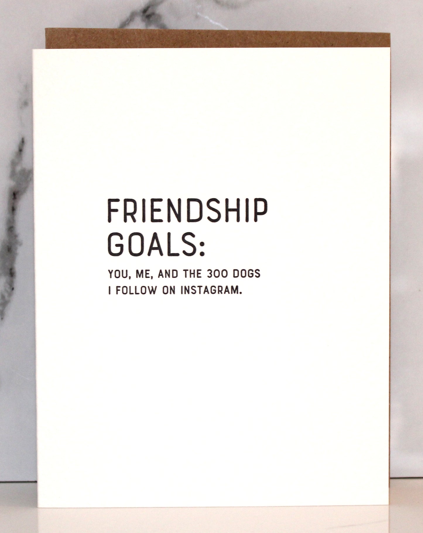 Friendship Goals