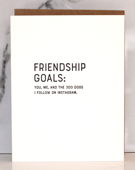 Friendship Goals