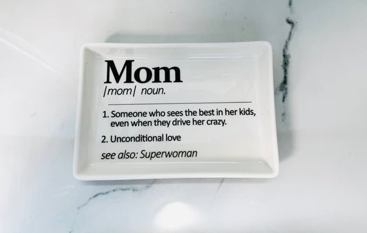 Mom Ceramic Tray