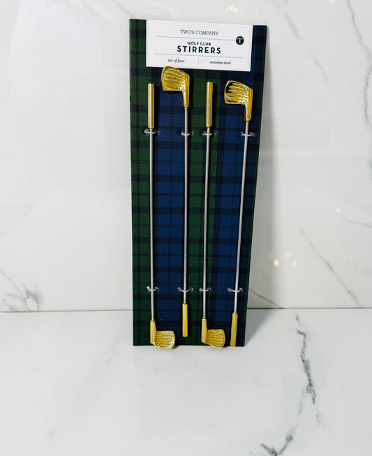 Golf Club Stirrers - Set of 4