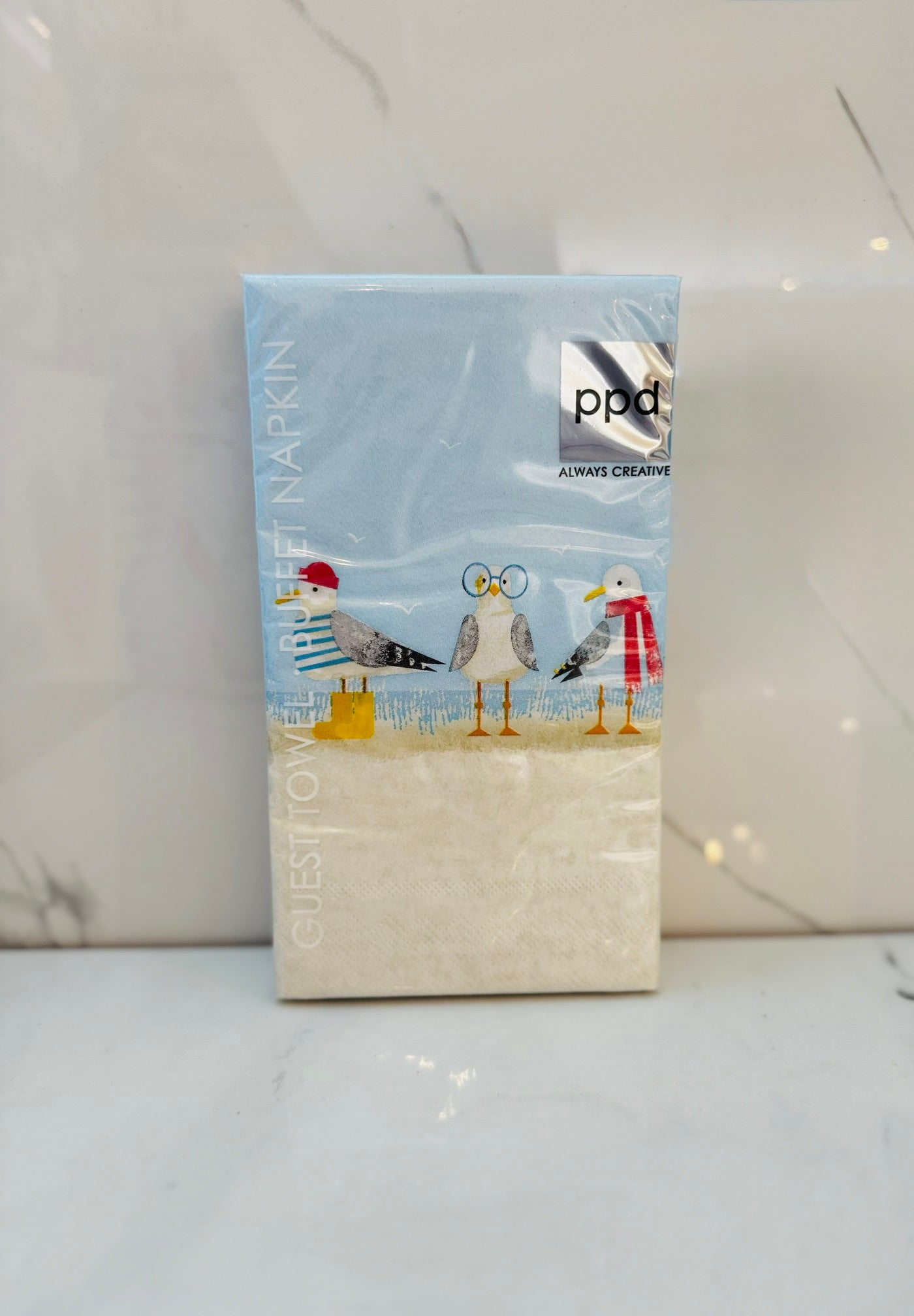Sassy Seagulls Guest Napkins