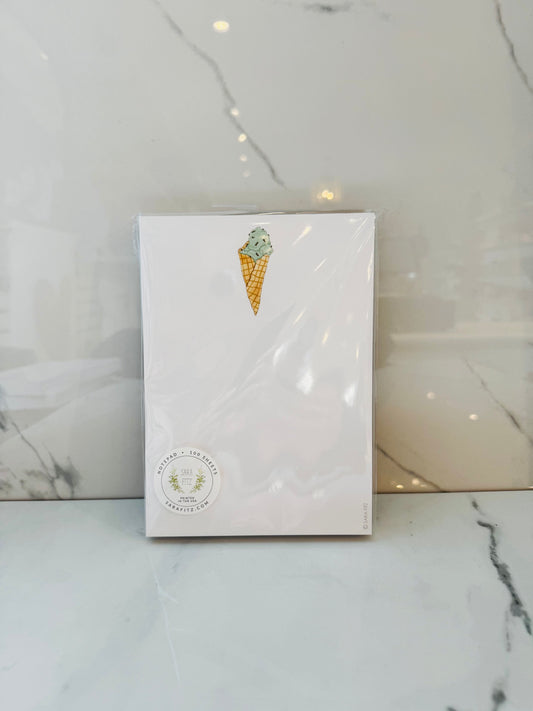 Ice Cream Notepad