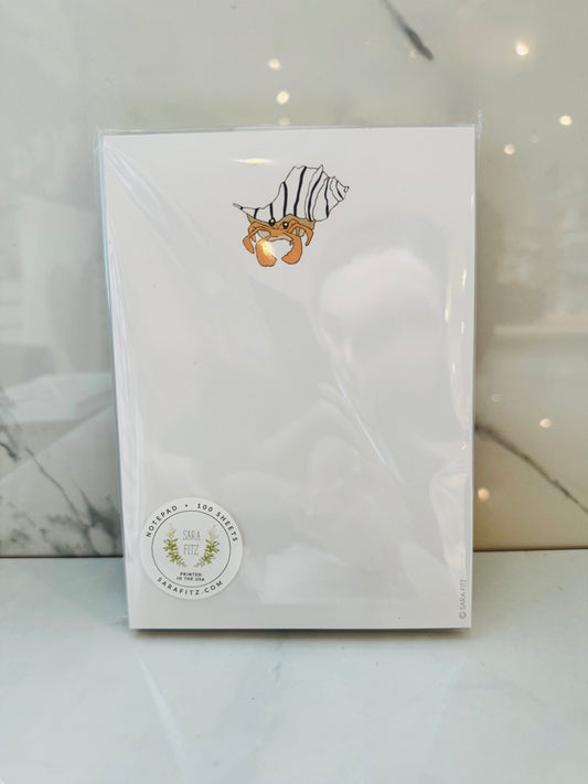 Hermit Crab Notepad