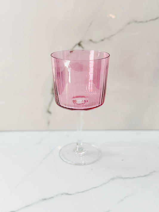 8oz Gems Wine Glass - Iridescent Purple
