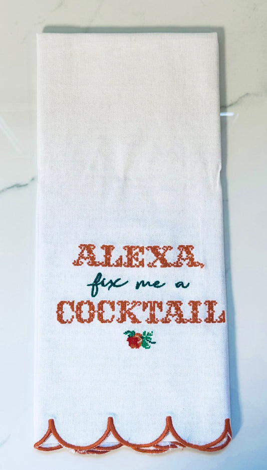 Fix Me A Cocktail Towel