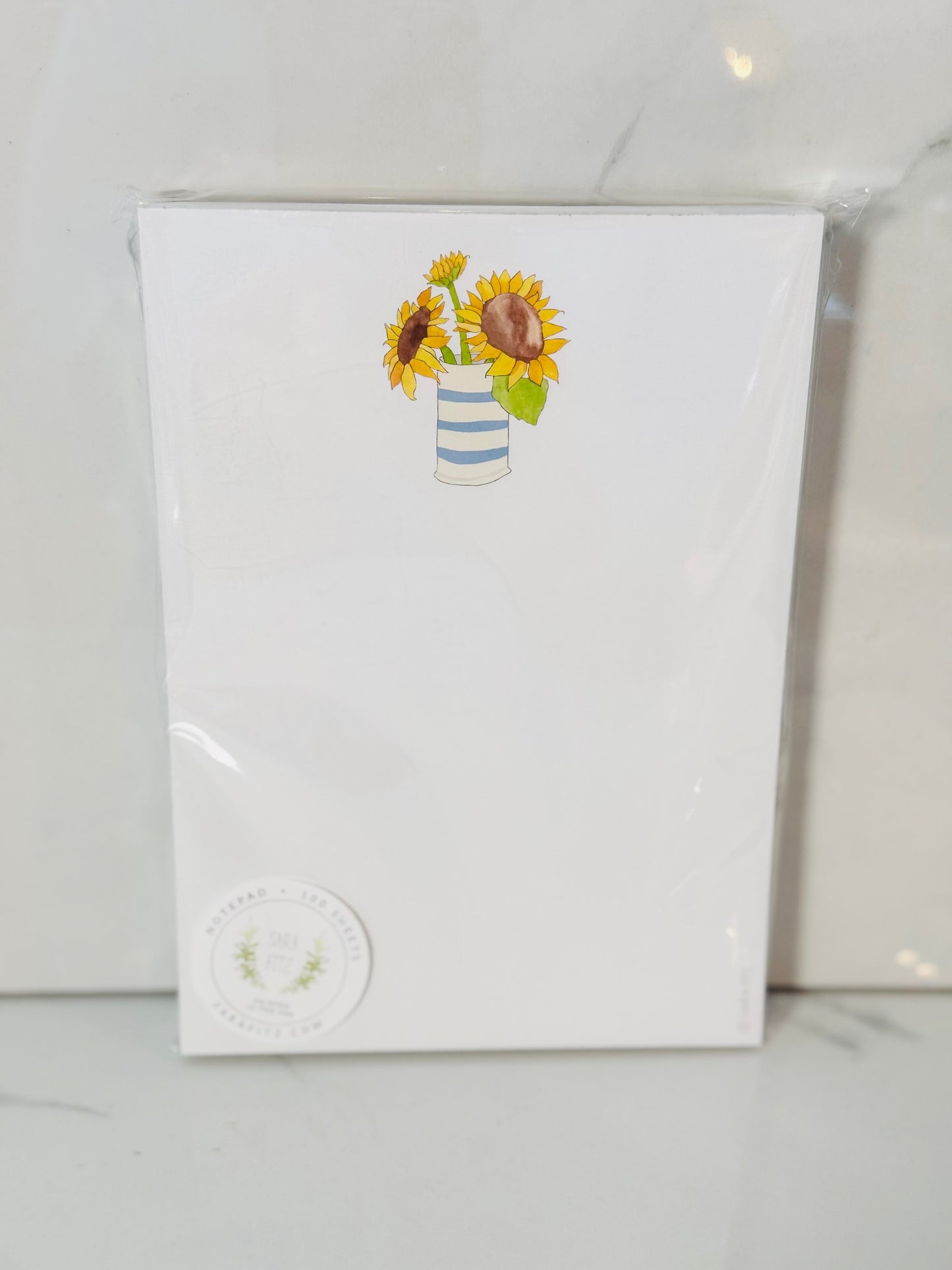 Sunflower Notepad