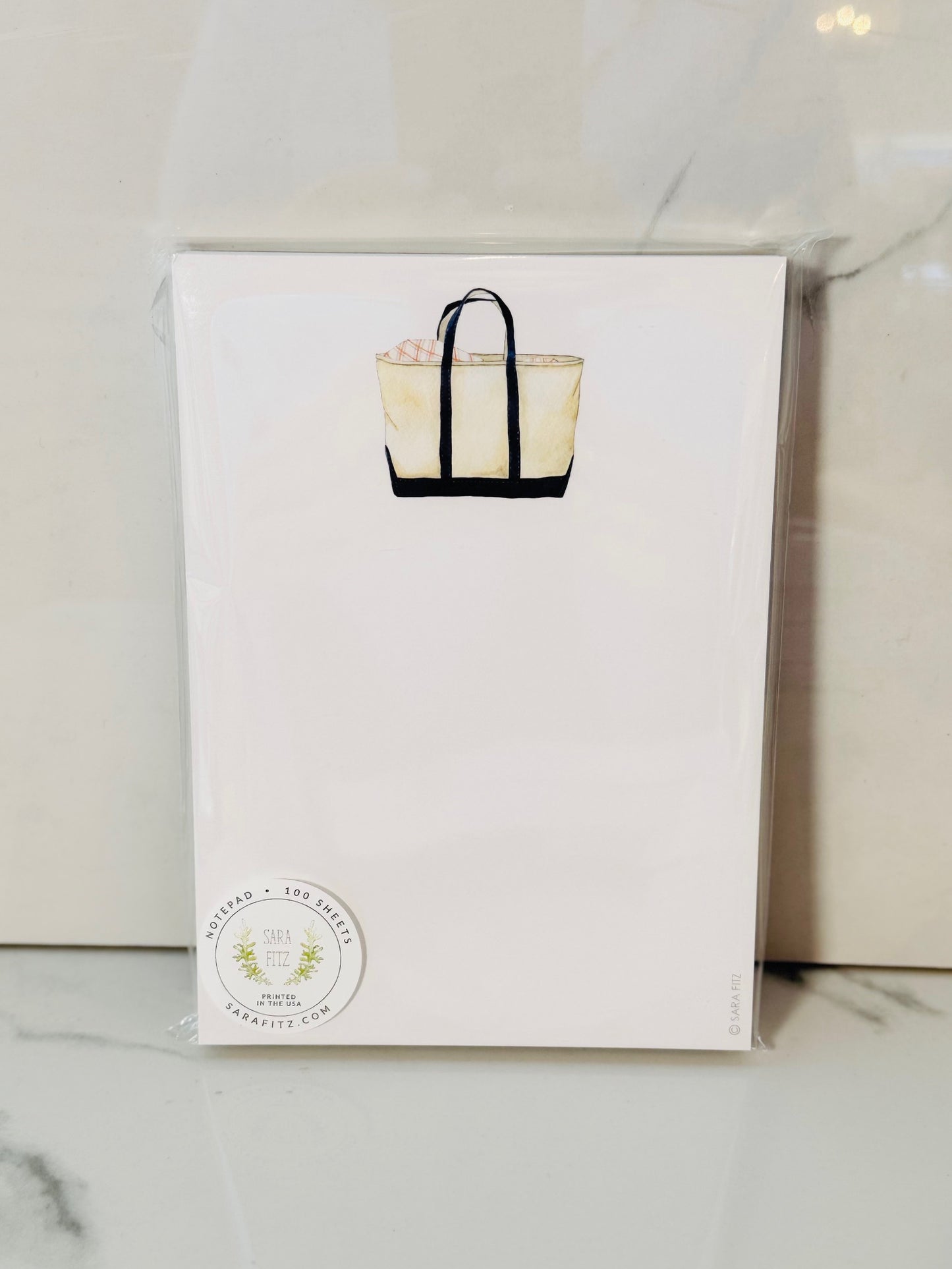 Canvas Bag Notepad