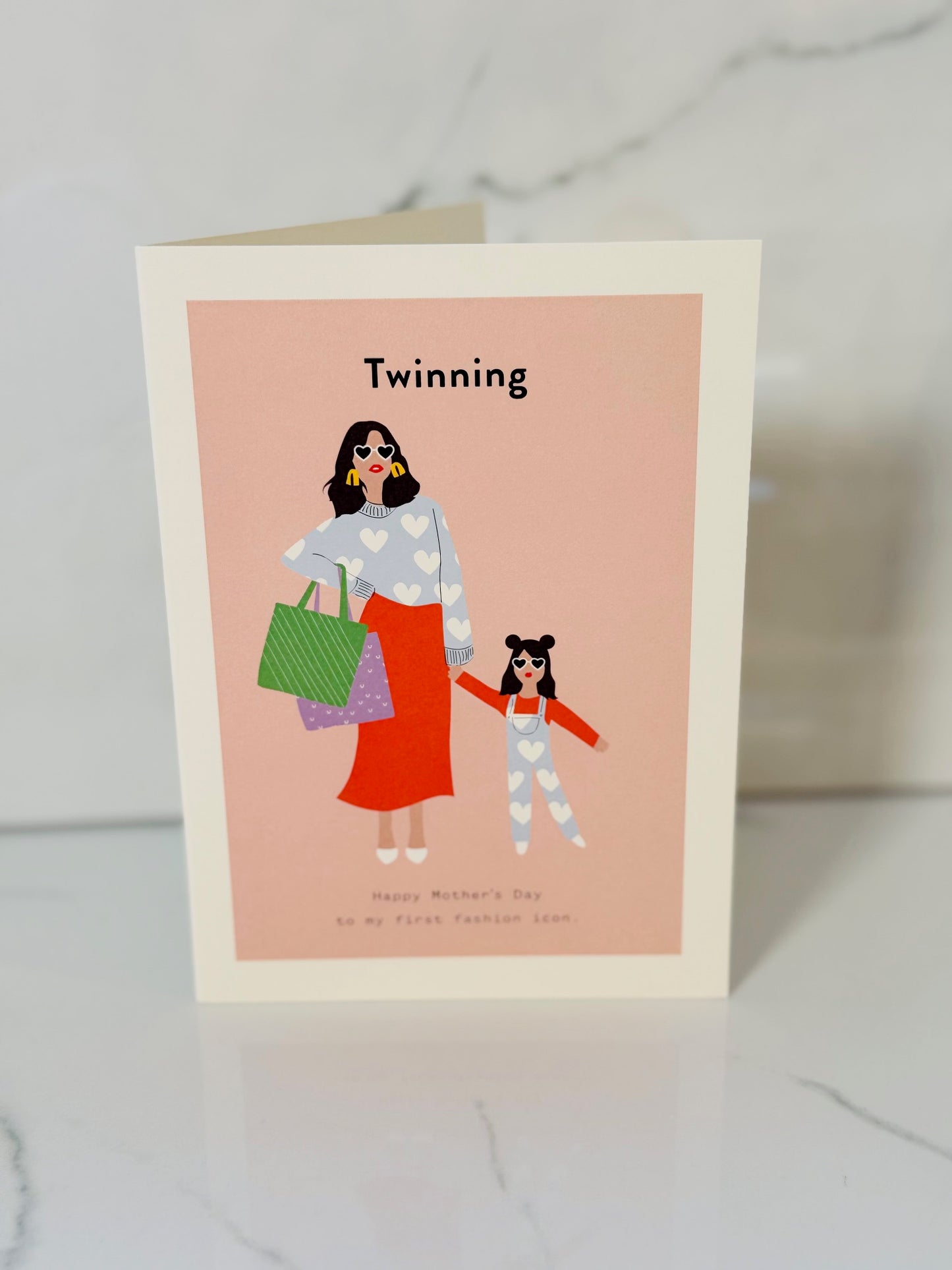 Twinning Mother's Day Card