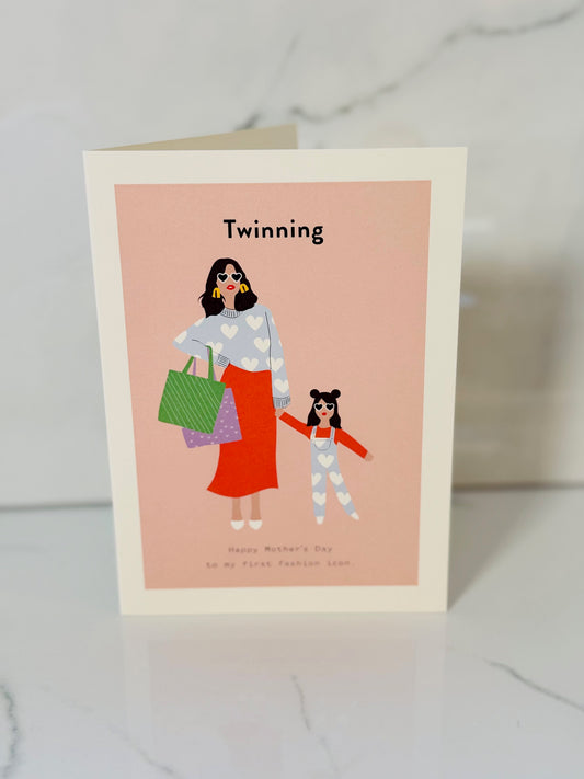 Twinning Mother's Day Card
