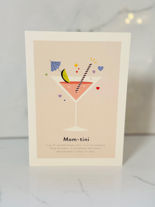 Mom-tini Mother's Day Card