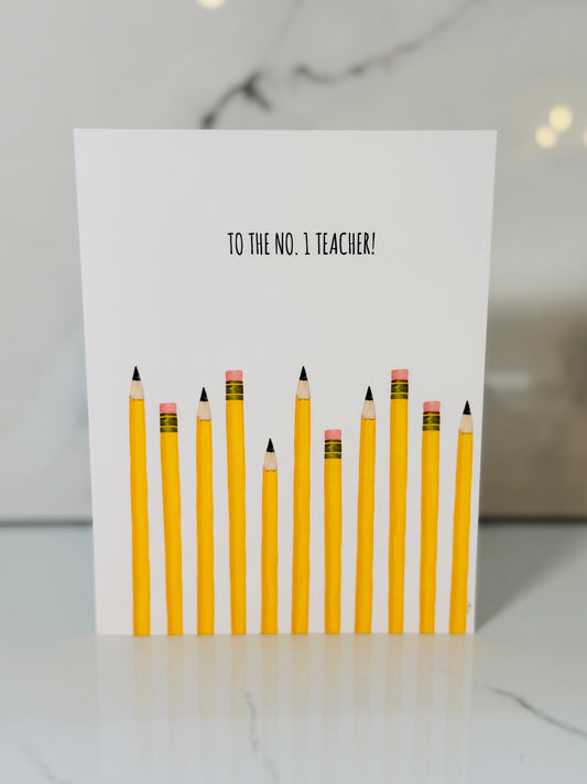 To the No. 1 Teacher