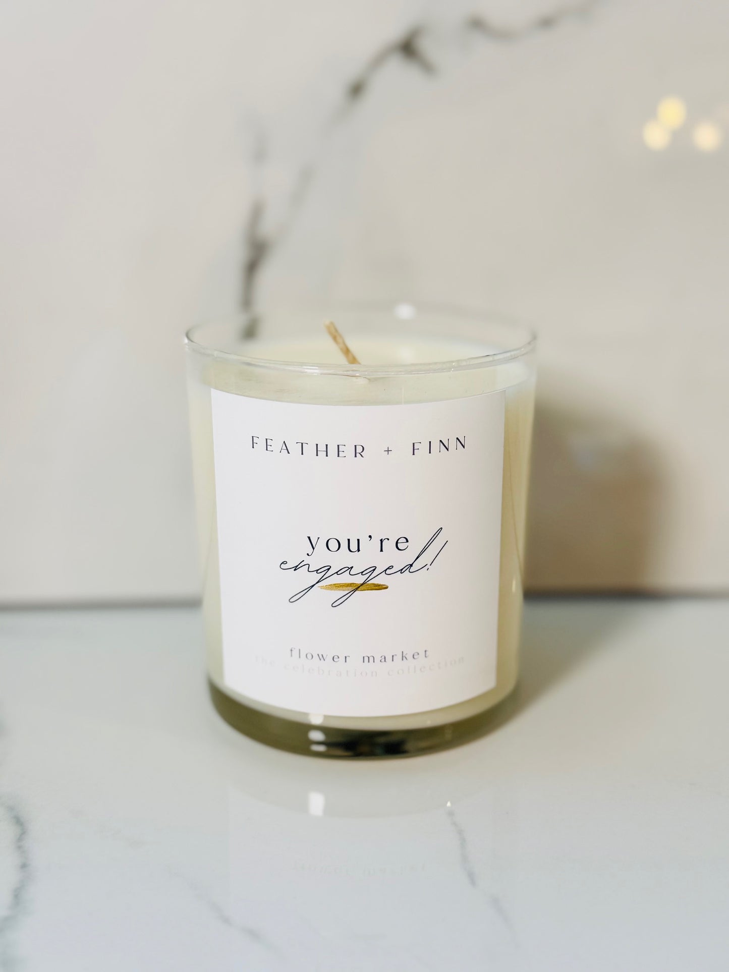 You're Engaged Candle