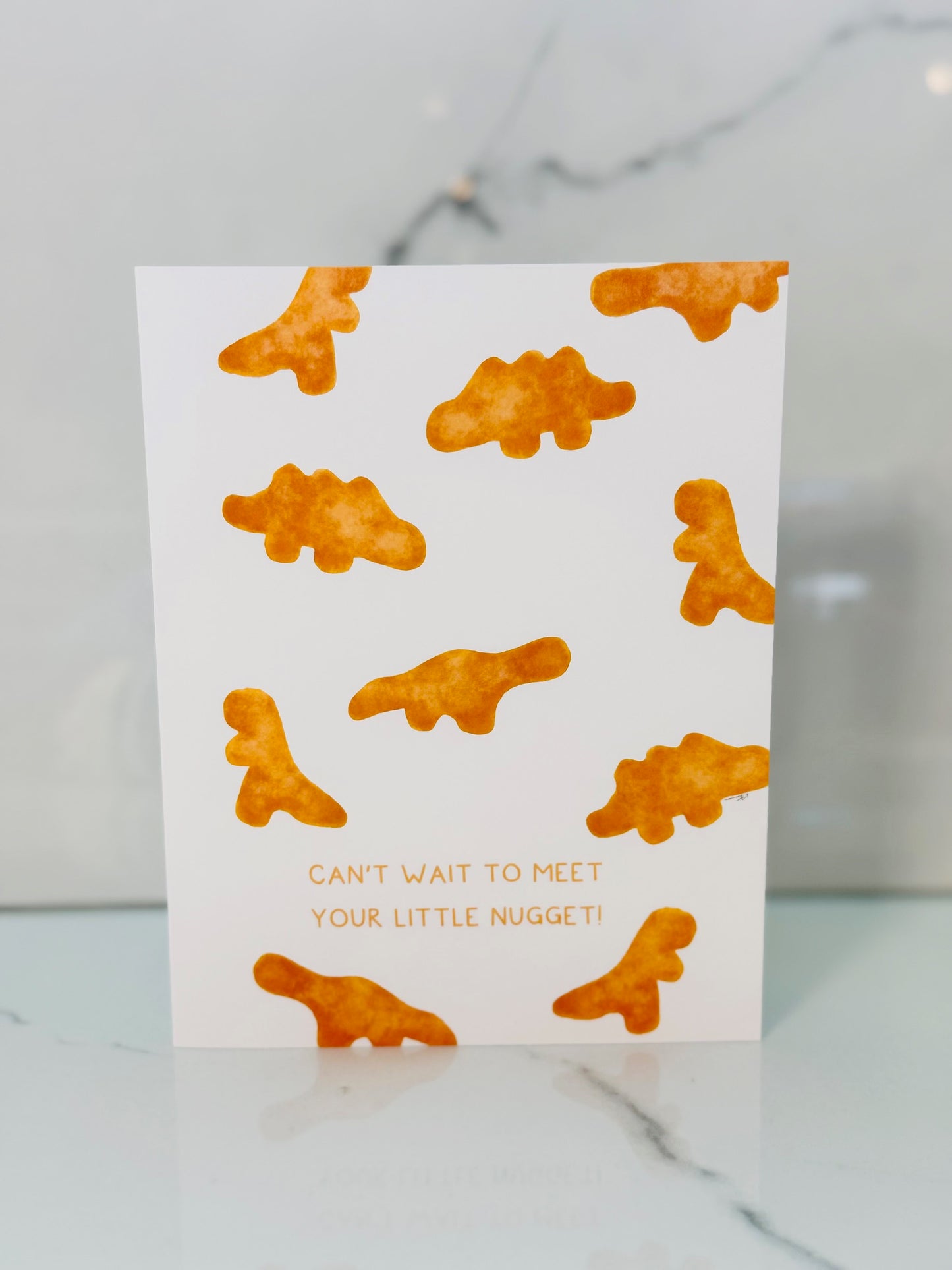 Can't Wait to Meet Your Little Nugget Card