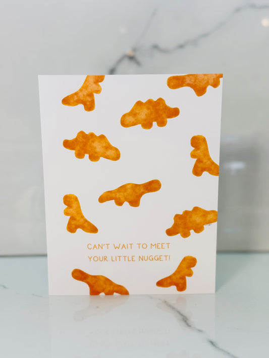 Can't Wait to Meet Your Little Nugget Card