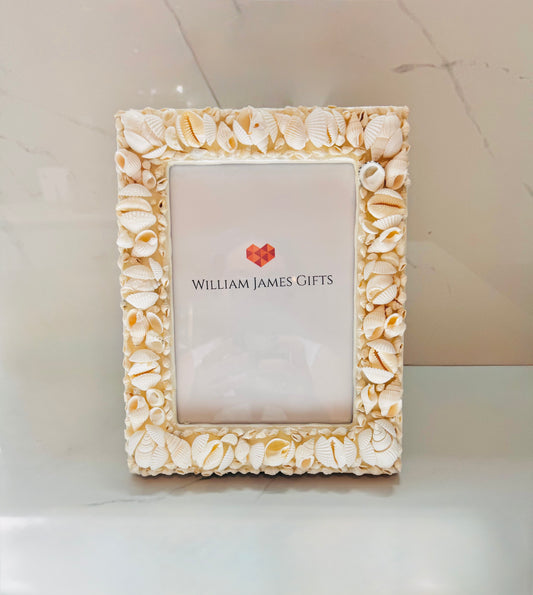 4x6 Shell Photo Frame