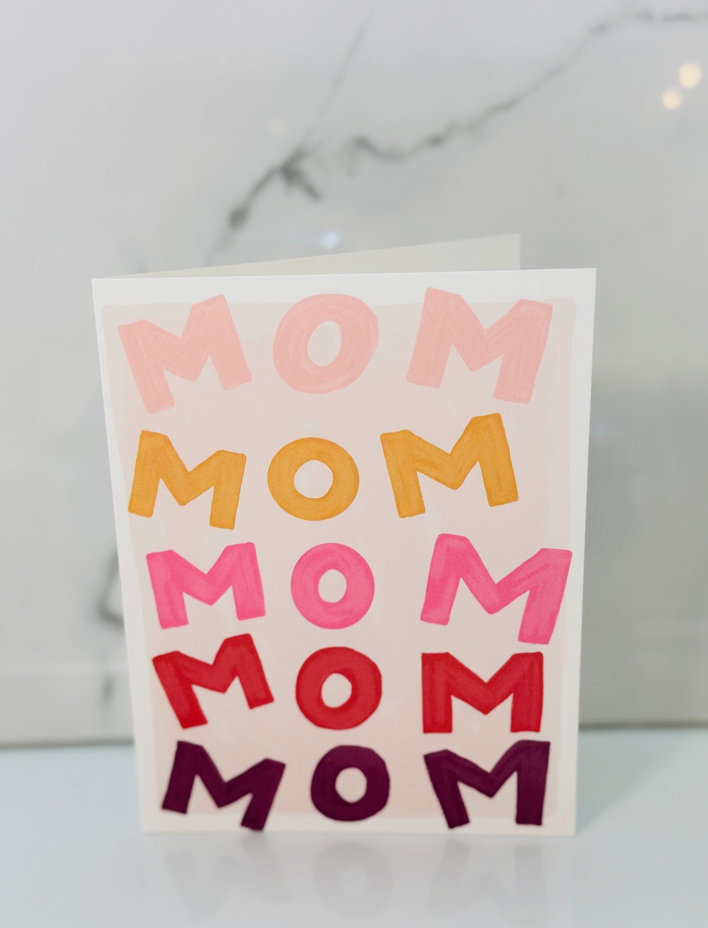 Mom Mom Mom Card