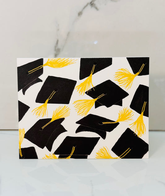Grad Caps Card