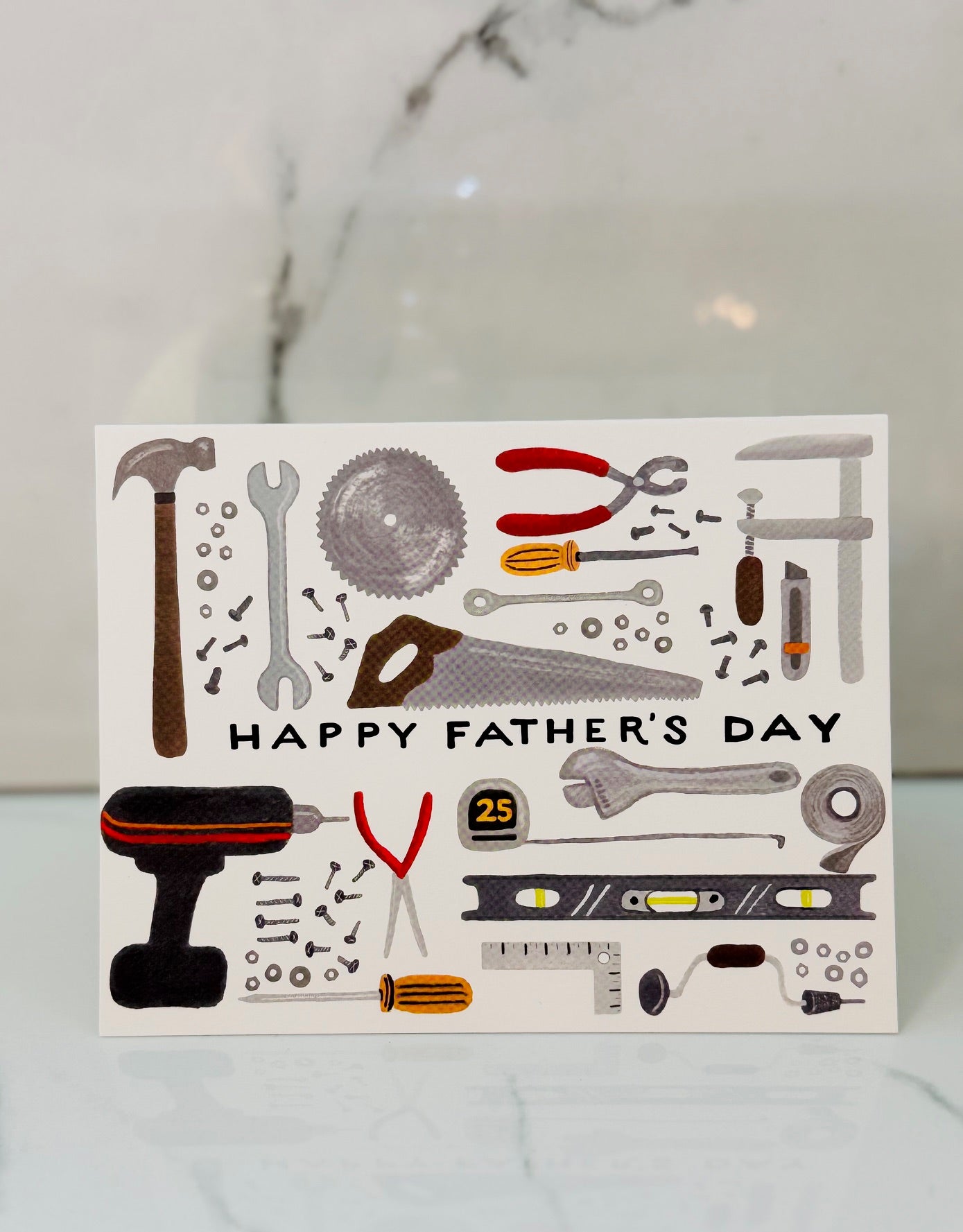 Happy Father's Day Tools Card