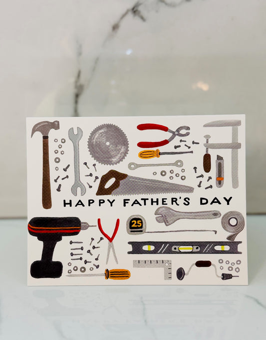 Happy Father's Day Tools Card