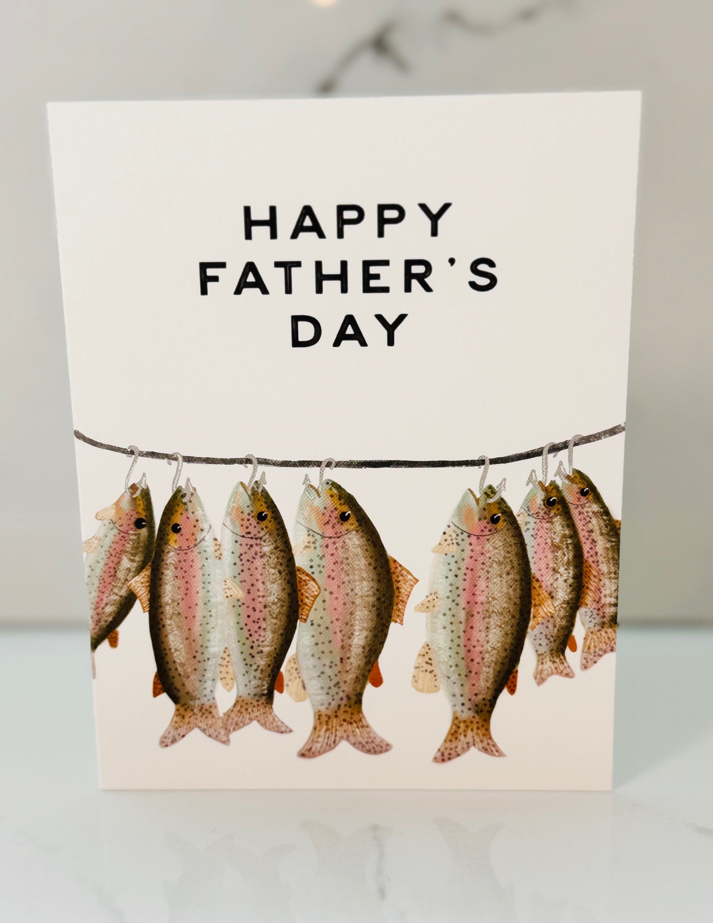 Father's Day Fish Card