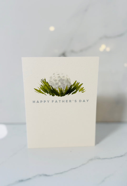 Golf Father's Day Card