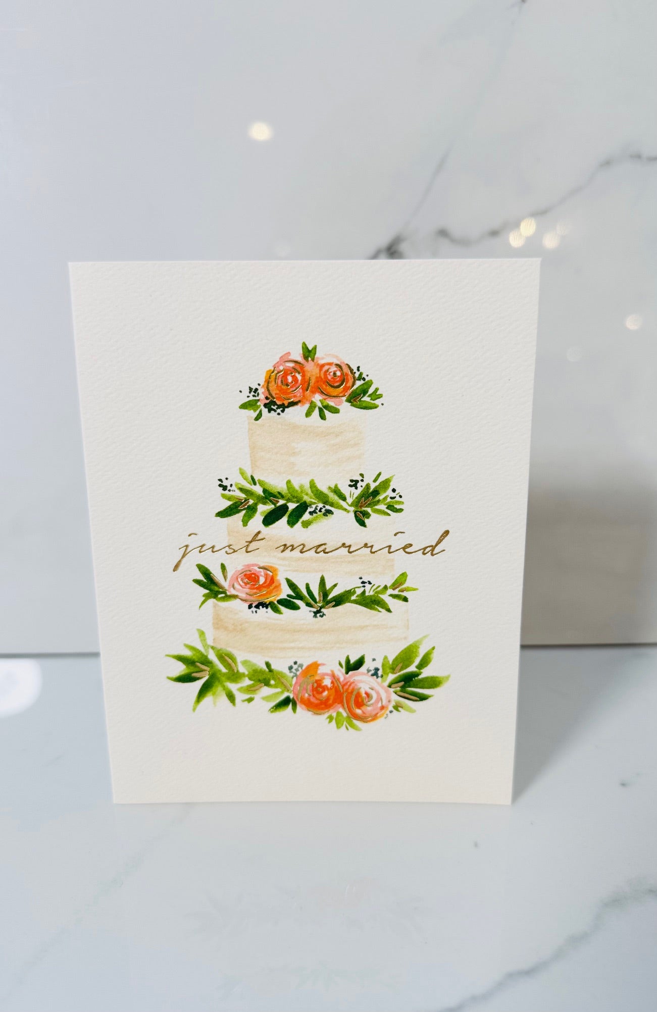 Just Married Card