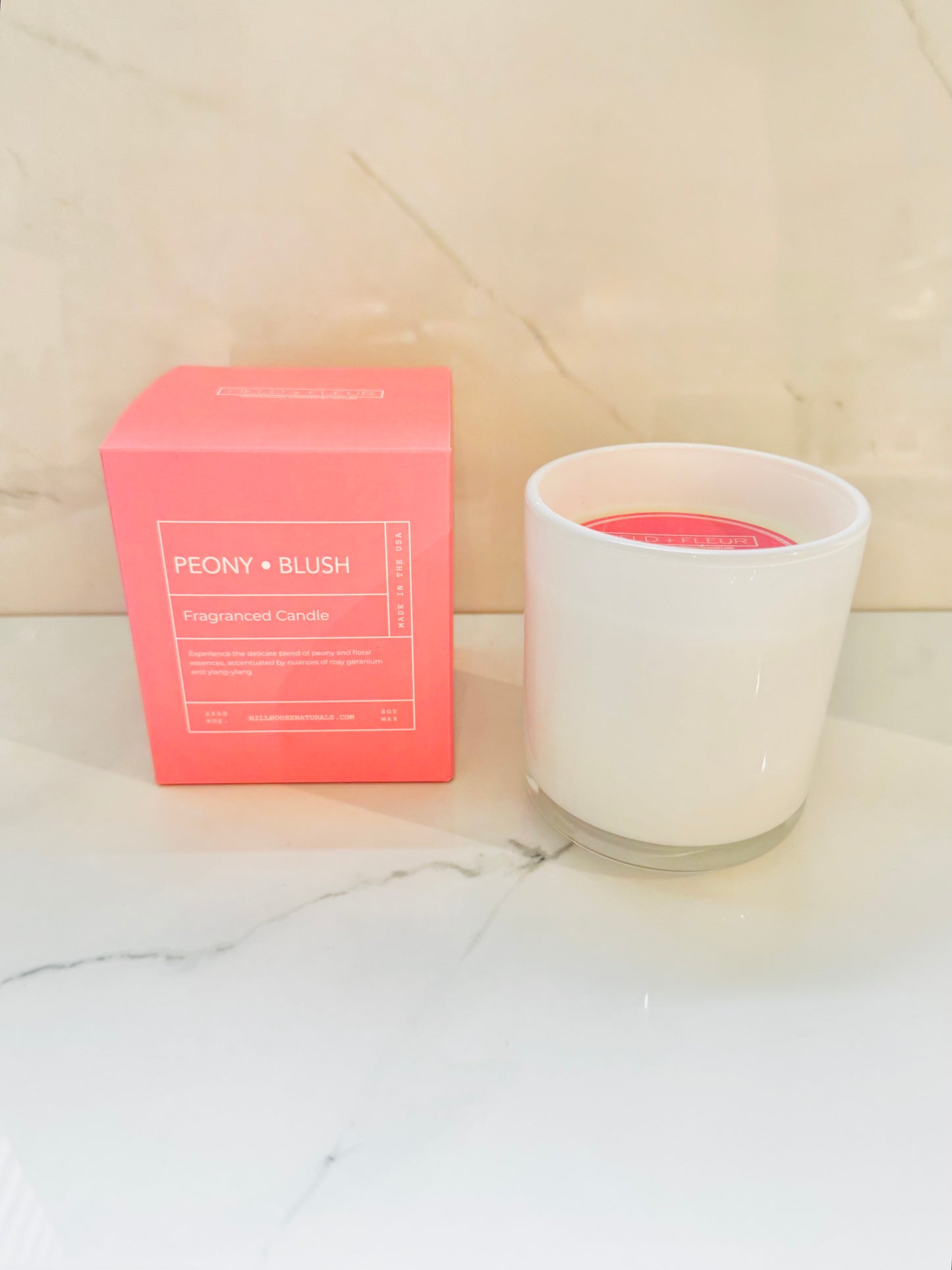 Peony Blush Candle - 9 oz